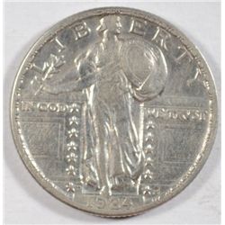 1924D  Standing Liberty quarter VF Next  few lots are a break up