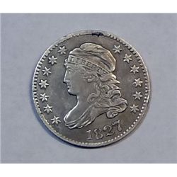 1827 BUST DIME XF/AU NICE