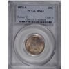 Image 1 : 1875-S TWENTY CENT PCGS MS63 BEAUTIFUL, HIGH DEMAND
