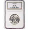 Image 1 : 1944S Walking Liberty  Half Dollar NGC MS-64