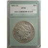 Image 1 : 1893-CC Morgan Dollar NTC XF 45 It's a VF-35