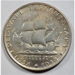 1936 dELAWARE HALF DOLLAR MS66 SUPER!