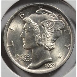 1923 MERCURY DIME MS66 FULL BANDS