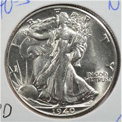 1940-S WALKING LIBERTY HALF DOLLAR MS64+
