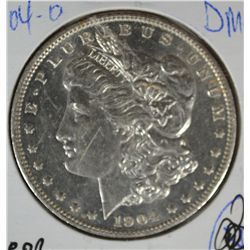 1904-O MORGAN DOLLAR MS63 DMPL NICE!