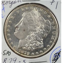 1879-S MORGAN DOLLAR MS64 PL NICE!