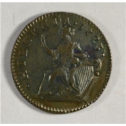 1723 Highgrade Woods, Hibernia Half Penny