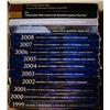 Image 1 : 1999 THROUGH 2012 UNITED STATES CLAD QUARTERS PROOF SETS