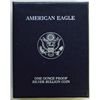 Image 1 : 2007 PROOF AMERICAN SILVER EAGLE WITH ORIGINAL MINT BOX AND COA