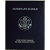 Image 1 : 2003 PROOF AMERICAN SILVER EAGLE IN ORIGINAL MINT BOX WITH COA