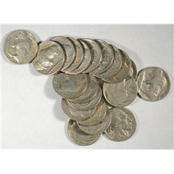 20 BUFFALO NICKELS ALL HAVE SOLID READABLE DATES