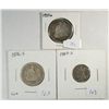 Image 1 : SEATED COINS- 1876 G/VG SCRATCH, AND 76-S AG QUARTERS, & 1887-S DIME F SCRATCH
