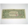 Image 2 : 1957 B SERIES $1 SILVER CERTIFICATE BILL SERIAL # R67124412A *PLEASE LOOK AT PIC TO DETERMINE GRADE*