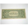Image 2 : 1957 B SERIES $1 SILVER CERTIFICATE BILL SERIAL # U87851673A *PLEASE LOOK AT PIC TO DETERMINE GRADE*