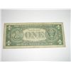 Image 2 : 1957 B SERIES $1 SILVER CERTIFICATE BILL SERIAL # W61330675A *PLEASE LOOK AT PIC TO DETERMINE GRADE*