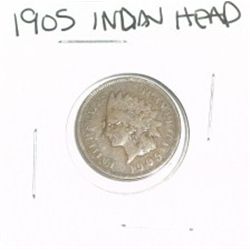 1905 INDIAN HEAD PENNY *NICE COIN - PLEASE LOOK AT PICTURE TO DETERMINE GRADE*!!