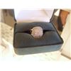 Image 1 : .50 CARAT DIAMOND 14K GOLD PARVE LADIES RING, 5.2 GRAMS GOLD