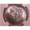 Image 1 : 1887 Morgan Dollar MS63 NGC
