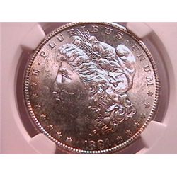 1881-S Morgan Dollar MS63 NGC