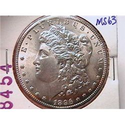 1896 Morgan Dollar MS63