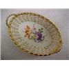 Image 1 : Meissen Porcelain Oval Basket With Handles