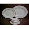 Image 3 : Large Set Lenox "Federal Gold" Dinnerware, Many W/ Original Plastic Wrap
