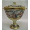 Image 1 : Continental Porcelain Handled Centerbowl With Lid