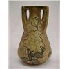 Image 1 : Early 20th C. Amphora Pear Shaped Vase With Four Handles