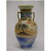 Image 1 : 12-1/2" Nippon Handled Vase in Urn Shape