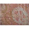Image 3 : C.1900 Paisley coverlet, 5'9" x 5'9", some loss