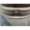 Image 3 : Salt glaze crock, blue mark, impressed 2 (gal.), two chips on rim, 13" h.