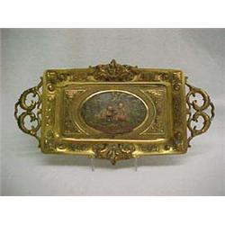 Bradley & Hubbard Bronze Card Tray