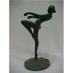 Frankart Art Deco stylized figurine of a female nude