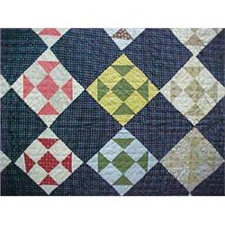 Patchwork quilt 'Shoo-fly'