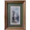 Image 1 : Framed pastel landscape with stream, signed Chandler