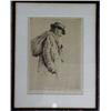 Image 1 : Framed Original Etching signed Wm. Averbach-Levy