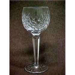 Set of 8 Waterford Crystal Donegal hock stemglasses, 7-1/2" tall