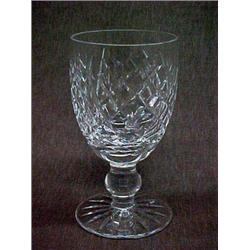 Set of 12 Waterford Crystal Donegal claret stemglasses, 4-3/4" tall