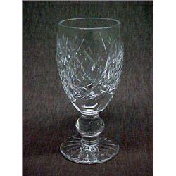 Set of 8 Waterford Crystal Donegal sherry stemglasses, 4-1/4" tall