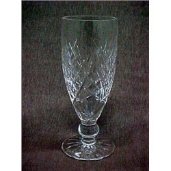 Set of 8 Waterford Crystal Donegal fluted champagne stemglasses, 6" tall
