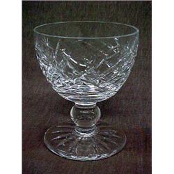 Set of 8 Waterford Crystal Donegal cocktail glasses, 3-5/8" tall
