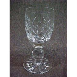 Set of 8 Waterford Crystal Donegal cordials, 3-1/4" tall