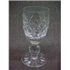 Image 1 : Set of 8 Waterford Crystal Donegal cordials, 3-1/4" tall