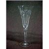 Image 1 : Pair Waterford Crystal Millenium "Love" Champagne Flutes
