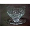 Image 1 : Set of 6 Waterford Crystal Lismore ice cream bowls with attached underplates