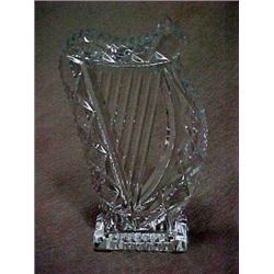 Waterford Crystal harp figurine, approximately 5" tall