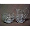 Image 1 : Waterford Crystal creamer and open sugar
