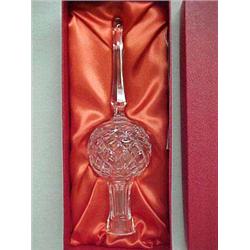 Waterford Crystal Christmas Tree Topper, with original fitted box