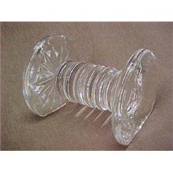 Waterford Crystal knife rest, 3" long, 2-3/8" high