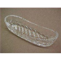 Waterford Crystal celery, 9-1/2" x 3-1/2"